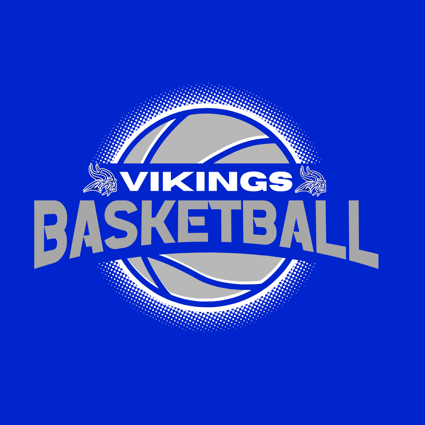 Vikings Basketball Royal hoodie