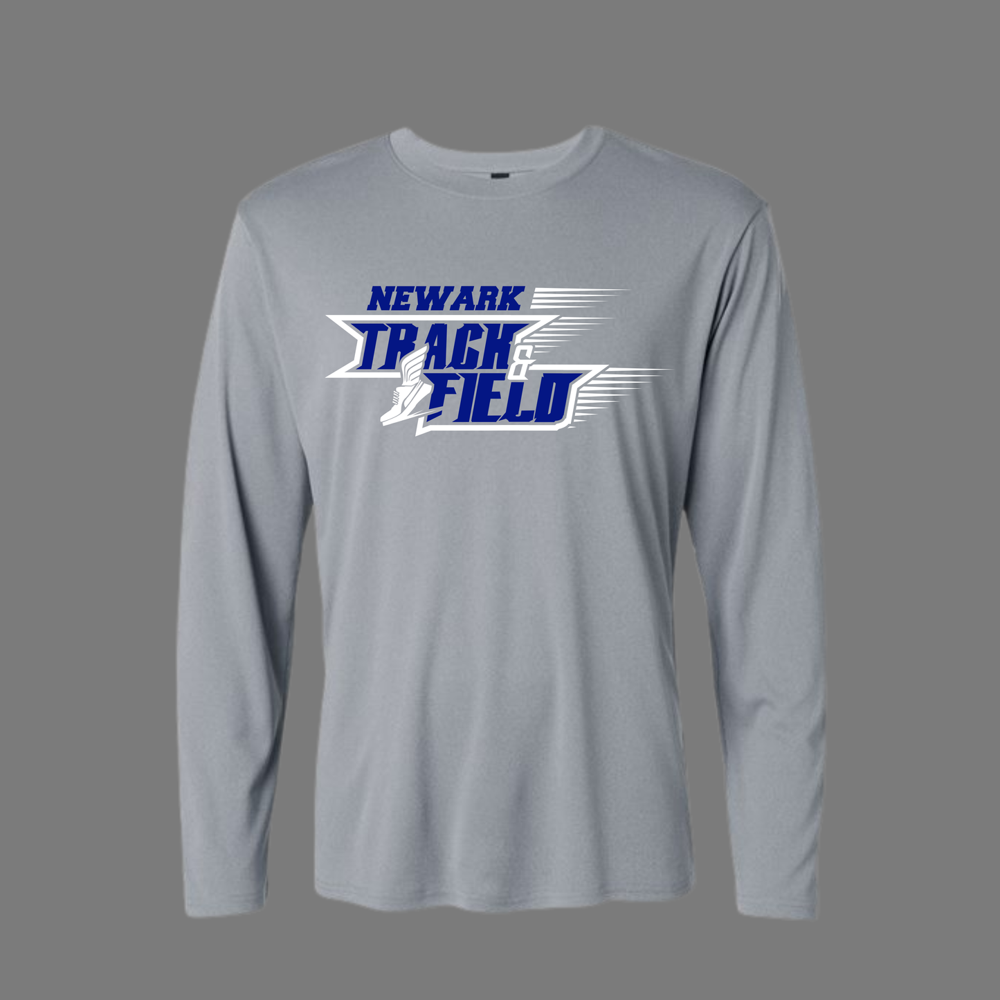 Newark track and field long sleeve performance adult and youth