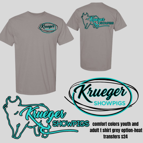 short sleeve ADULT/YOUTH 2 sided logo