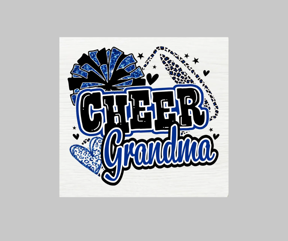 grandma cheer t shirt grey LIMTED QUANTITY