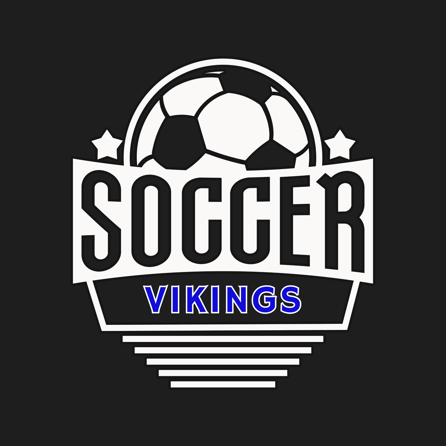 t shirt vikings soccer -stars  **Performance tee