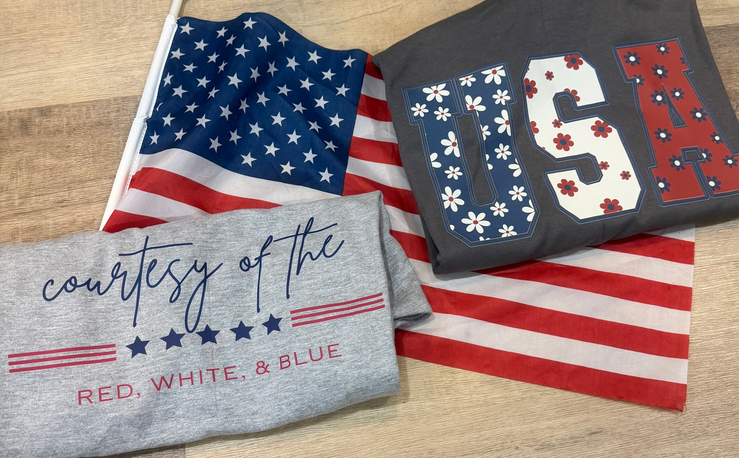 USA dark grey t shirt 250 years