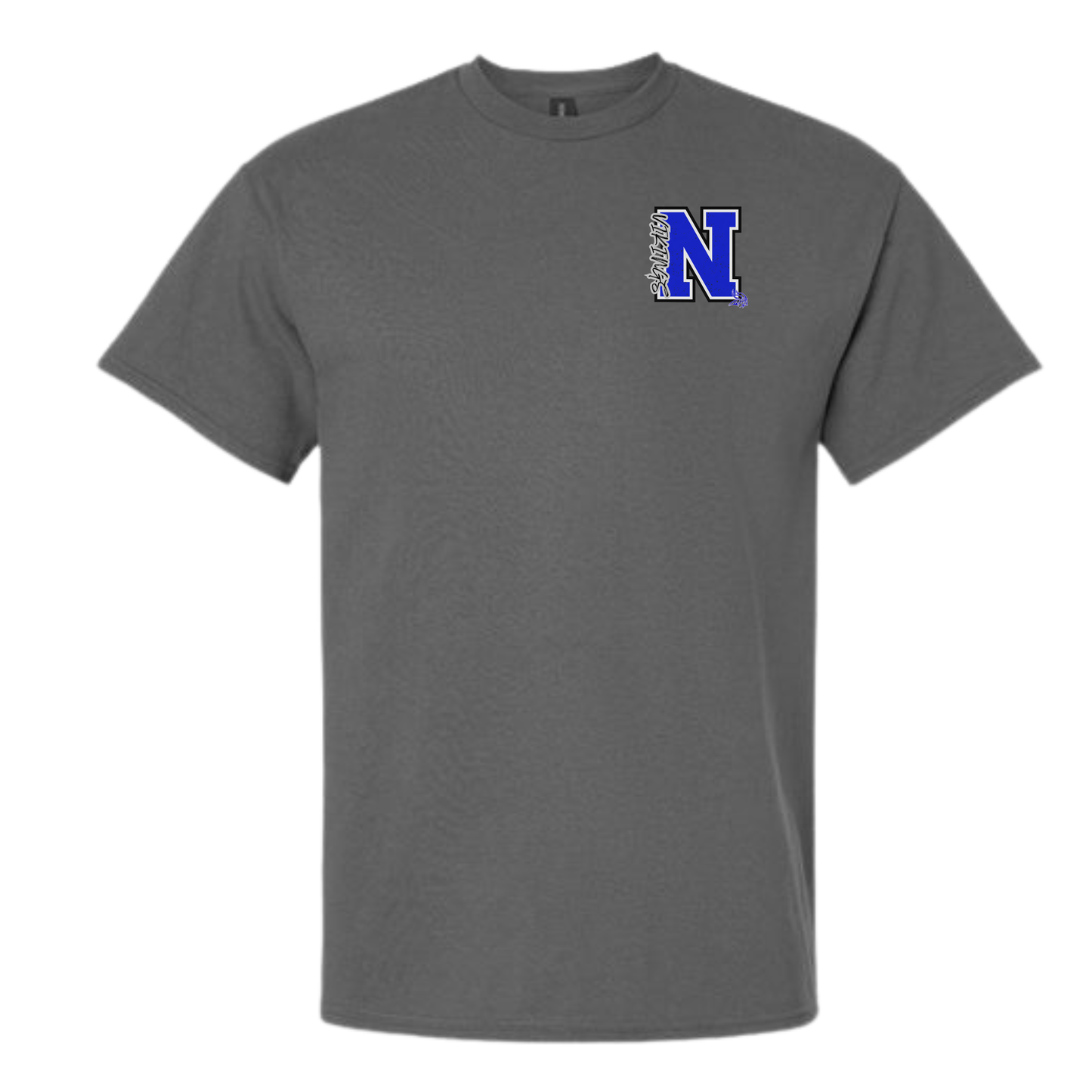 newark N t shirt youth and adult left chest