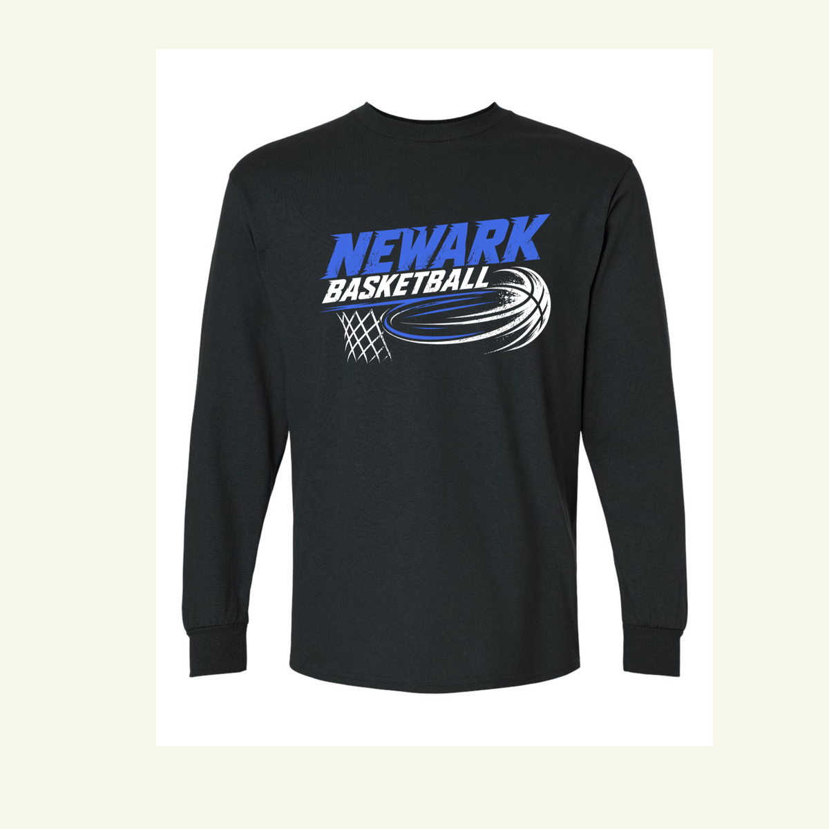 Long sleeve Newark basketball