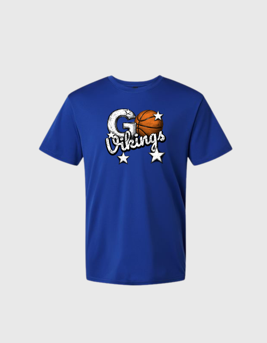 dri fit short sleeve go vikings