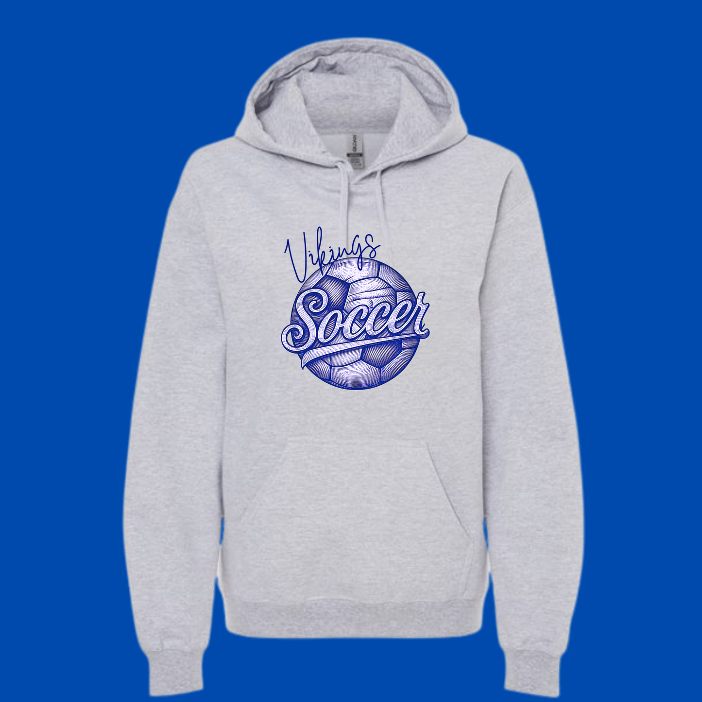 vikings soccer hoodie youth and adult