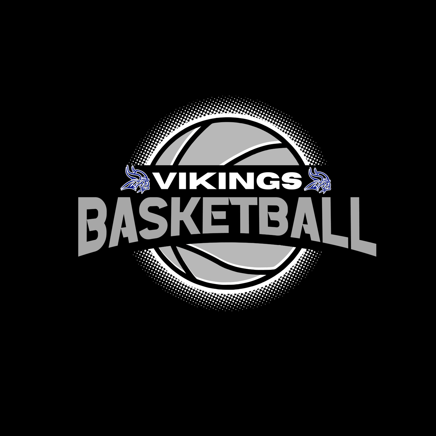 performance t shirt Newark Vikings circle