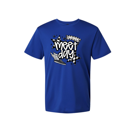 performance t shirt meet day youth and adult