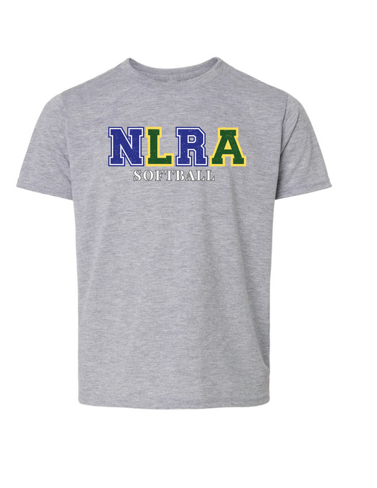 NLRA softball  t shirt YOUTH
