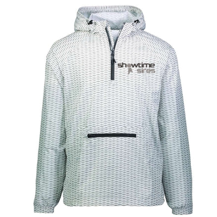 Range Hooded Packable Quarter-Zip Jacket