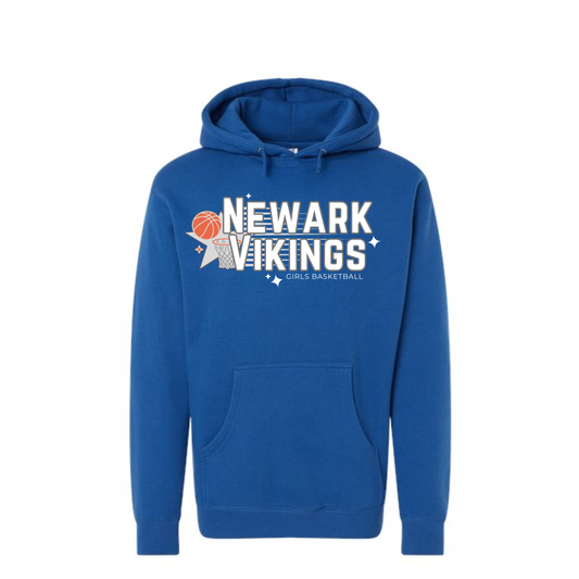 Unisex Heavyweight Hooded Sweatshirt Girls basketball design