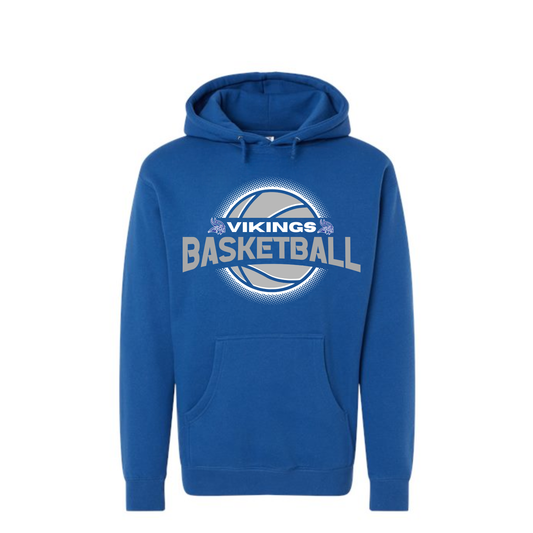 Vikings Basketball Royal hoodie