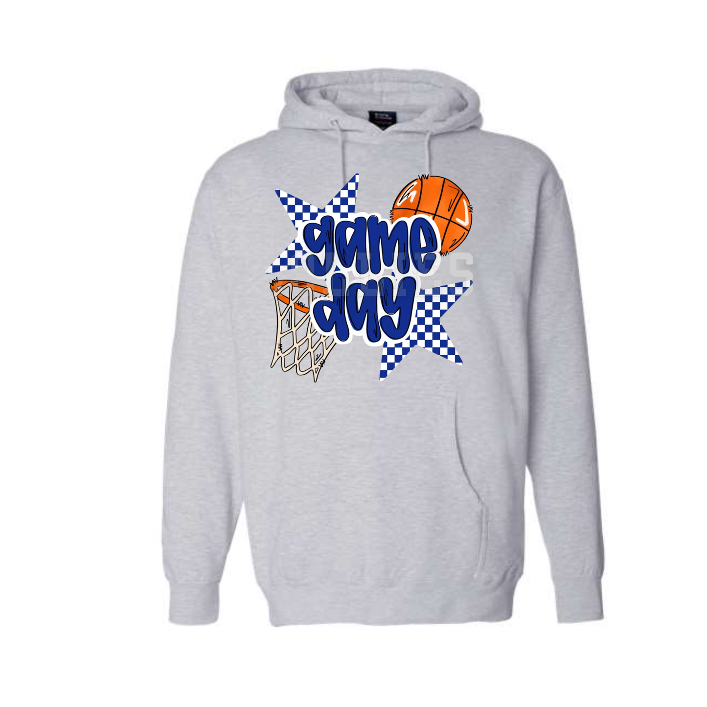 game day grey hoodie