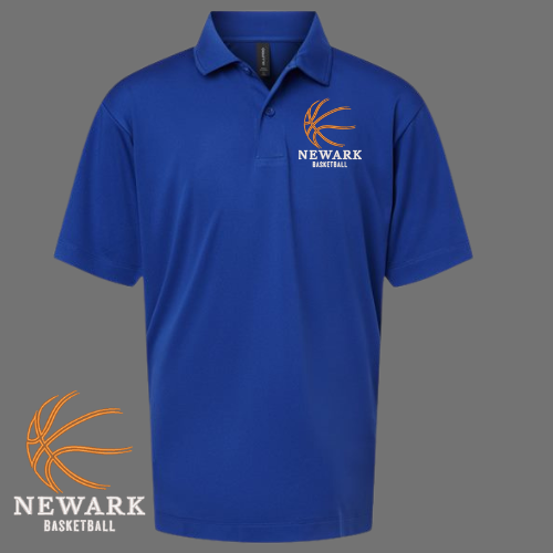 Men's Pro-Lock Performance Polo basketball logo #1