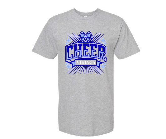 grey cheer t shirt youth and adult
