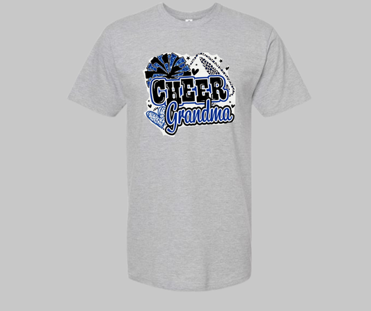 grandma cheer t shirt grey LIMTED QUANTITY